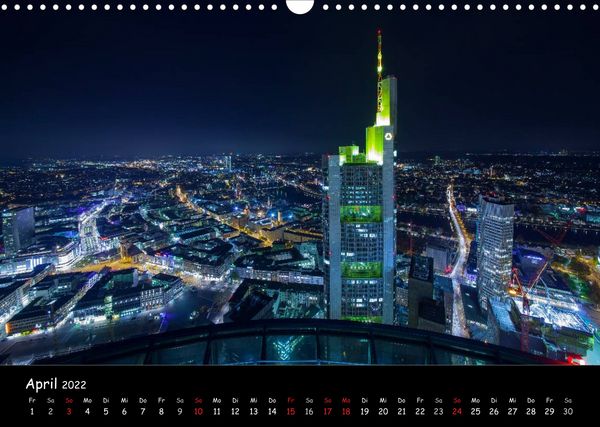 Produktbild: Frankfurt am Main Skylights (Wandkalender 2022 DIN A3 quer)
