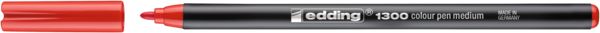 Produktbild: edding 1300 Fasermaler medium rot