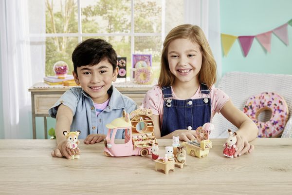 Produktbild: Sylvanian Families 5808 - Donutwagen mit Figur