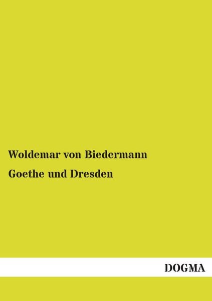Produktbild: Goethe und Dresden