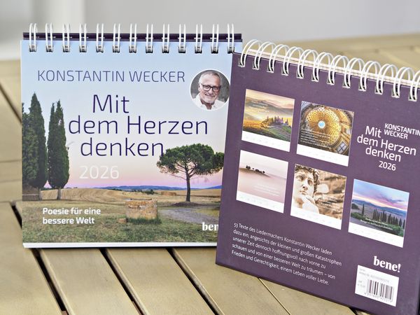Produktbild: Wochenkalender 2026: Mit dem Herzen denken