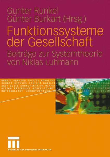 Produktbild: Funktionssysteme der Gesellschaft
