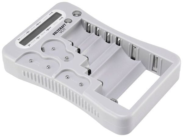 Produktbild: VOLTCRAFT Batterietester VC1T Messbereich (Batterietester) 1,5 V, 3 V, 6 V, 9 V Batterie VC-12613270