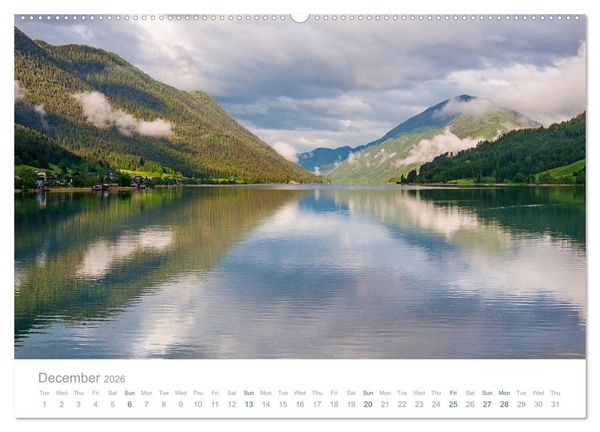 Produktbild: Touring Austria (High Quality Premium Wall Calendar 2026 DIN A2 landscape),CALVENDO 12 Month Wall Calendar