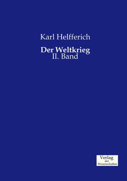 Produktbild: Der Weltkrieg