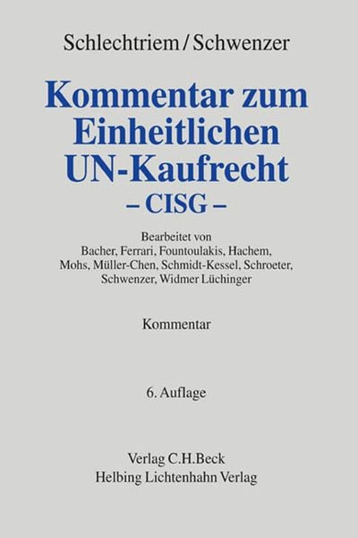 Produktbild: Kommentar zum Einheitlichen UN-Kaufrecht