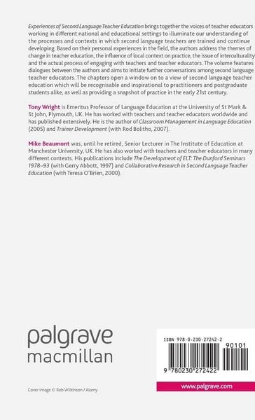 Produktbild: Experiences of Second Language Teacher Education