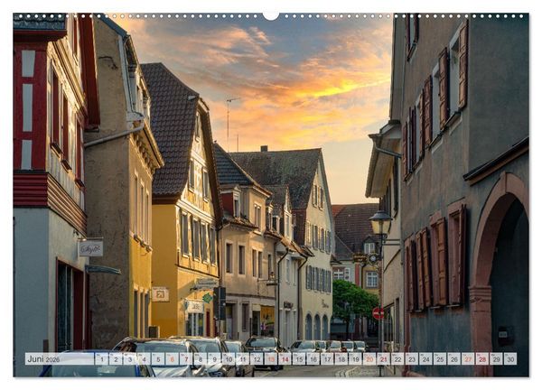 Produktbild: Offenburg Impressionen (Wandkalender 2026 DIN A2 quer), CALVENDO Monatskalender