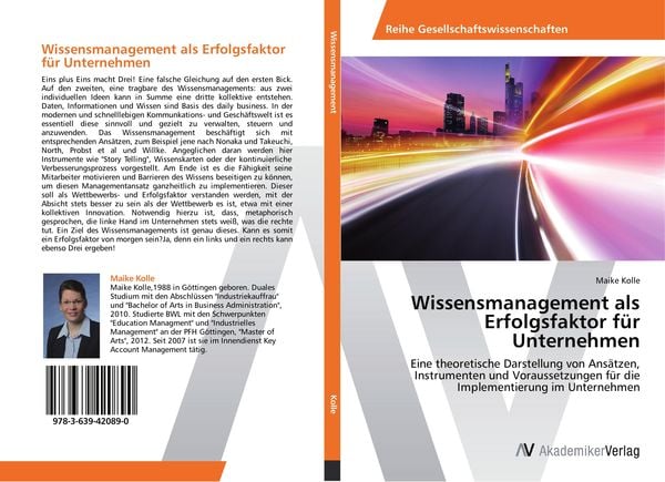 Produktbild: Wissensmanagement als Erfolgsfaktor f&uuml;r Unternehmen