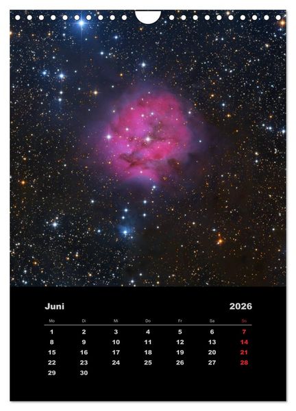Produktbild: Astronomie 2026 (Wandkalender 2026 DIN A4 hoch), CALVENDO Monatskalender