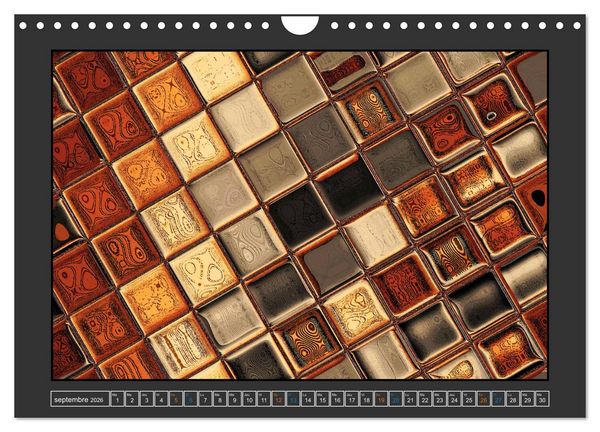 Produktbild: Art palette terre (Calendrier mural 2026 DIN A4 vertical), CALVENDO calendrier mensuel