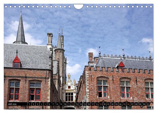 Produktbild: Br&uuml;gge - Venedig des Nordens (Wandkalender 2026 DIN A4 quer), CALVENDO Monatskalender