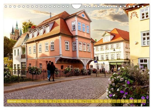 Produktbild: Romantisches Erfurt - Reise durch das sch&ouml;ne Th&uuml;ringen (Wandkalender 2026 DIN A4 quer), CALVENDO Monatskalender