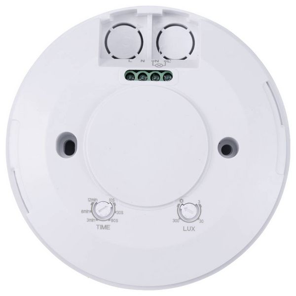Produktbild: Sygonix SY-6683270 Decke, Aufputz Pr&auml;senzmelder 360&deg; Relais Wei&szlig;