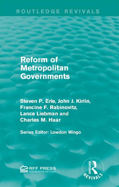 Produktbild: Reform of Metropolitan Governments