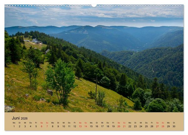 Produktbild: Landschaften im Elsass (Wandkalender 2026 DIN A2 quer), CALVENDO Monatskalender