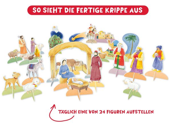 新到着 Rica auf Krippe zur Weg dem カレンダー