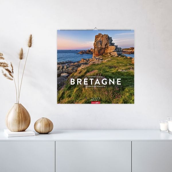 Produktbild: Bretagne Kalender 2027 - St&uuml;rmische Romantik