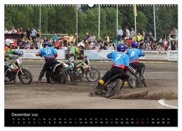 Produktbild: Motorsport: Motoball (hochwertiger Premium Wandkalender 2026 DIN A2 quer), Kunstdruck in Hochglanz