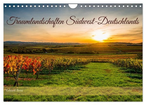 Produktbild: Traumlandschaften S&uuml;dwest-Deutschlands (Wandkalender 2026 DIN A4 quer), CALVENDO Monatskalender