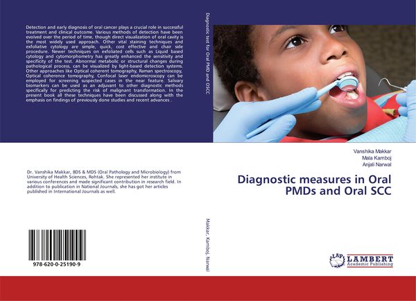 Produktbild: Diagnostic measures in Oral PMDs and Oral SCC