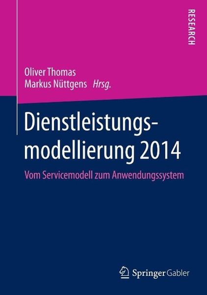 Produktbild: Dienstleistungsmodellierung 2014