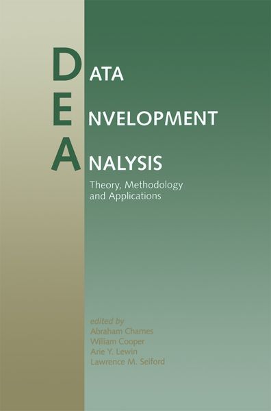 Produktbild: Data Envelopment Analysis: Theory, Methodology, and Applications