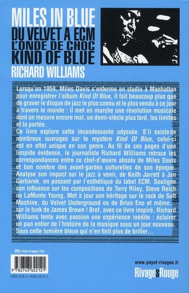 Produktbild: Miles in blue : du Velvet &agrave; ECM, l'onde de choc Kind of blue