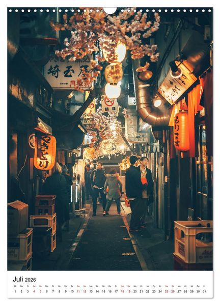 Produktbild: Japan - Moderne trifft auf Tradition. (Wandkalender 2026 DIN A3 hoch), CALVENDO Monatskalender