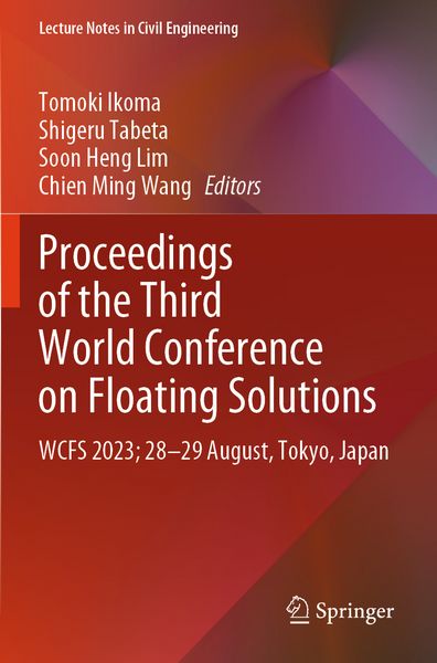 Produktbild: Proceedings of the Third World Conference on Floating Solutions