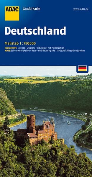 Produktbild: ADAC L&auml;nderKte. Deutschland
