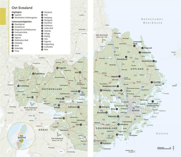 Produktbild: Vis-&agrave;-Vis Reisef&uuml;hrer Schweden