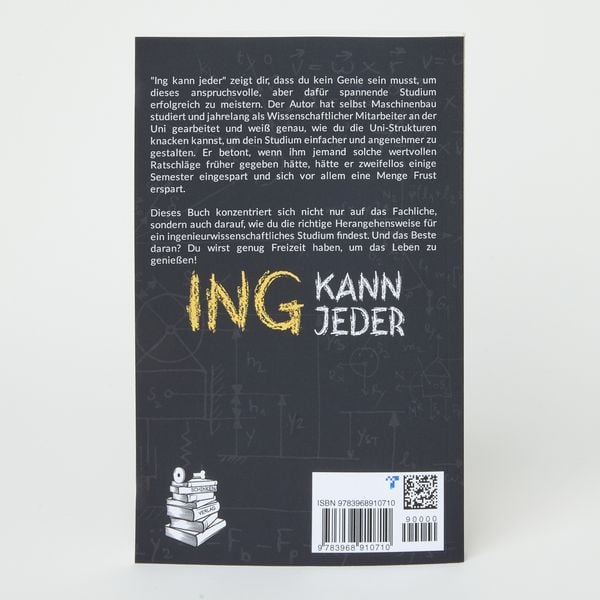 Produktbild: ING KANN JEDER: Erfolgreich studieren und Ingenieur werden