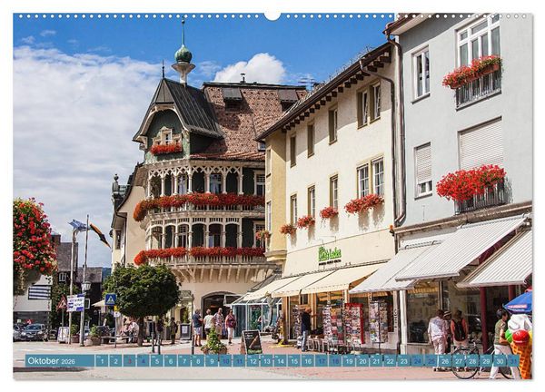 Produktbild: St. Blasien - Dom- und Kurstadt (Wandkalender 2026 DIN A2 quer), CALVENDO Monatskalender