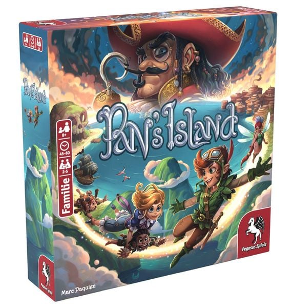 Pegasus 57027G - Pans Island, Familienspiel, Grundspiel