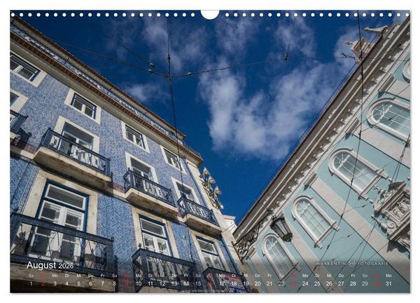 Produktbild: Zauberhaftes Lissabon (Wandkalender 2026 DIN A3 quer), CALVENDO Monatskalender