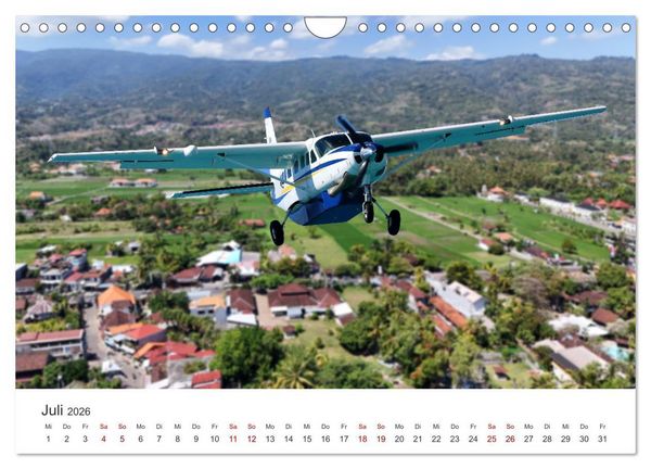 Produktbild: Flugzeuge &uuml;ber den Wolken (Wandkalender 2026 DIN A4 quer), CALVENDO Monatskalender