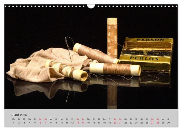 Produktbild: Faden, Nadel, Handarbeit. (Wandkalender 2026 DIN A3 quer), CALVENDO Monatskalender