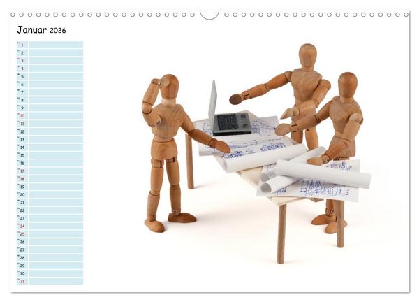 Produktbild: Und wieder ist es Montag... (Wandkalender 2026 DIN A3 quer), CALVENDO Monatskalender