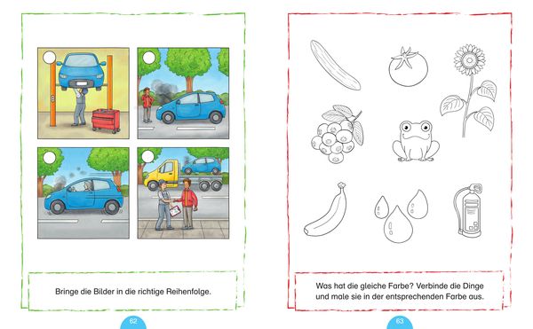 Mein superschlaues Vorschulbuch - Konzentration und Wahrnehmung