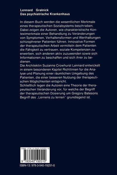 Produktbild: Das psychiatrische Krankenhaus