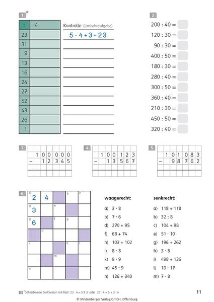 Produktbild: Das Übungsheft Mathematik 5