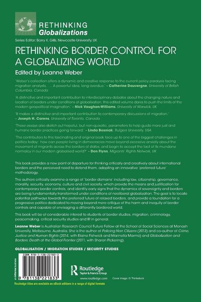 Produktbild: Rethinking Border Control for a Globalizing World