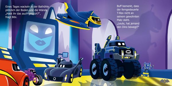 Produktbild: Maxi-Mini DC Batwheels 236: T-Rex rettet den Tag!