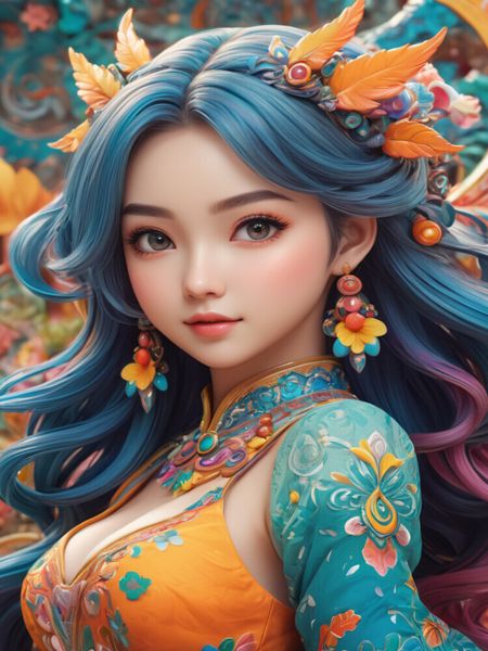 Produktbild: CALVENDO Puzzle Hana - Die Fr&uuml;hlingsbotin | 1000 Teile Lege-Gr&ouml;&szlig;e 64x48cm Foto-Puzzle f&uuml;r gl&uuml;ckliche Stunden