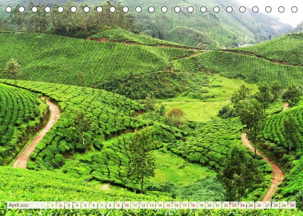Produktbild: S&uuml;dindien - Naturparadies in den Bergen (Tischkalender 2022 DIN A5 quer)