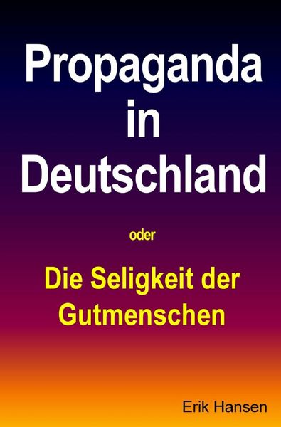 Produktbild: Propaganda in Deutschland