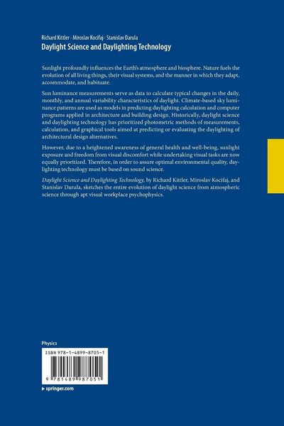 Produktbild: Daylight Science and Daylighting Technology