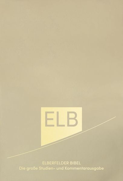 Produktbild: Elberfelder Bibel. Die gro&szlig;e Studien- und Kommentarausgabe Leder mit Goldschnitt