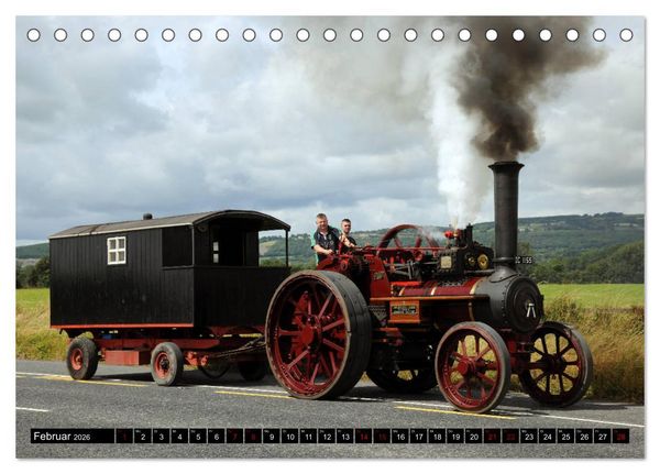 Produktbild: Irish Steam - 50. Dampftreffen in Stradbally (Tischkalender 2026 DIN A5 quer), CALVENDO Monatskalender